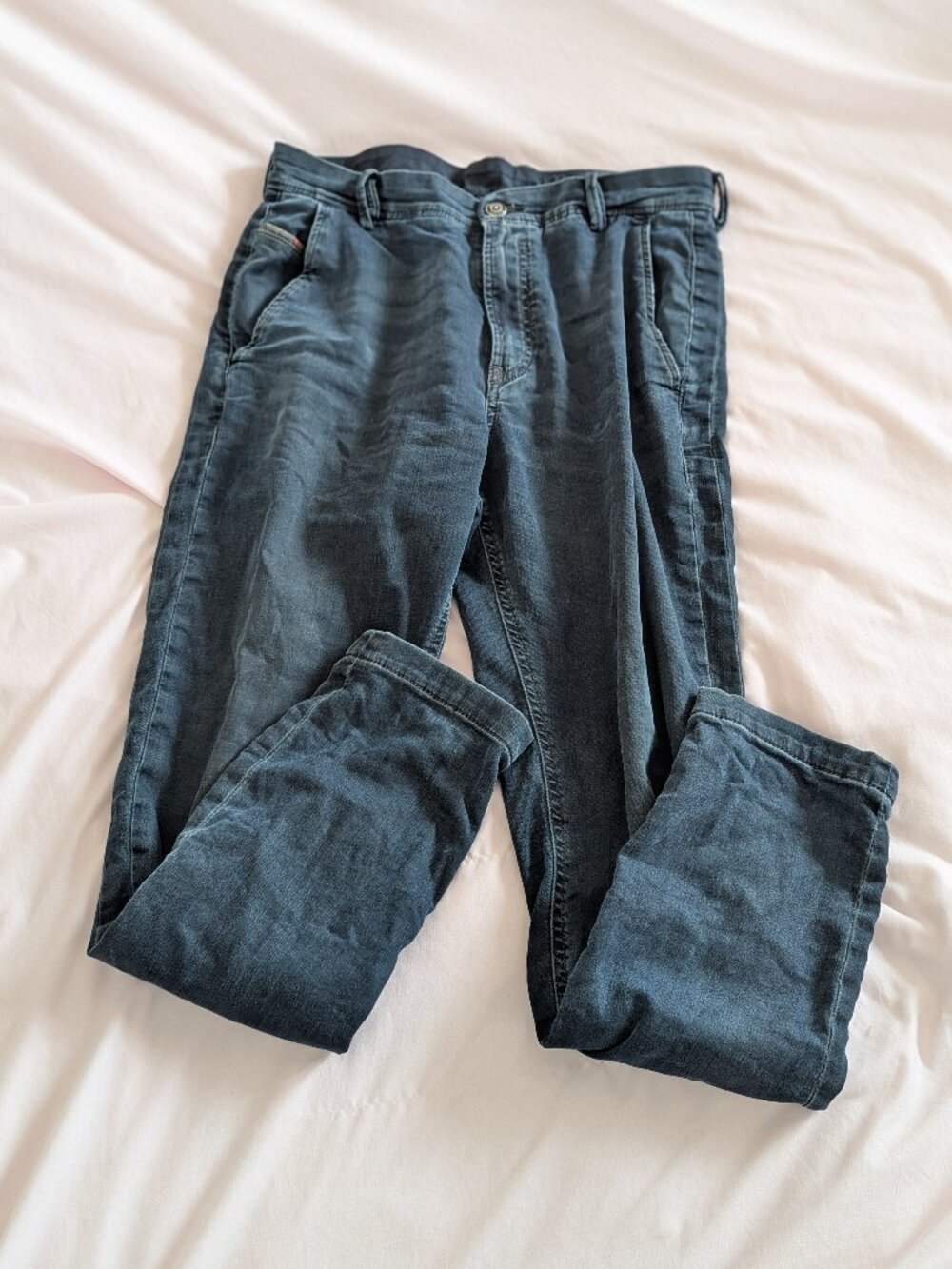 Diesel Blue 0682A Jogg Slim Chino Pants W30